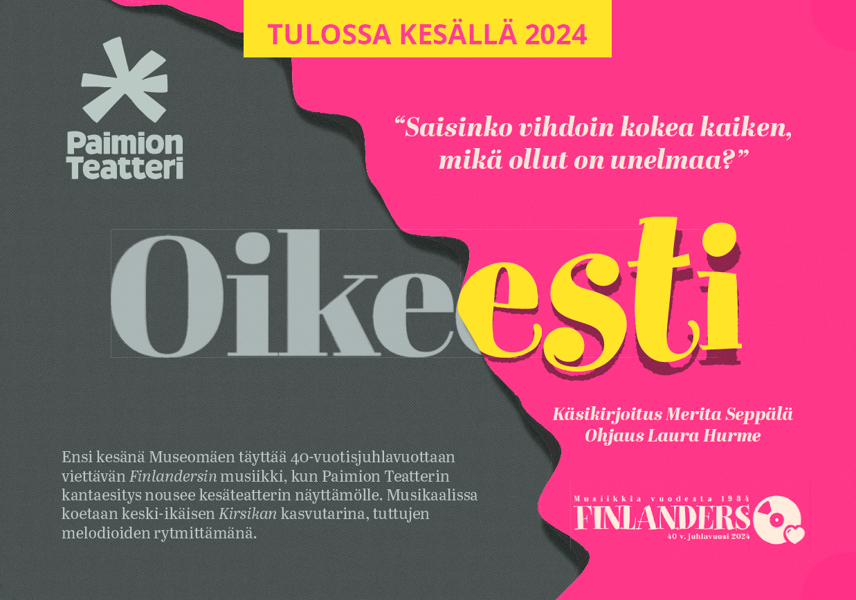 Read more about the article Kesä 2024: Finlanders-musikaali Oikeesti